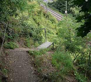 Einstieg zum Klettersteig