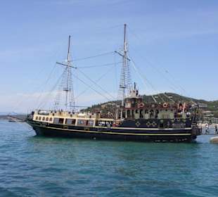 Ein Piratenschiff