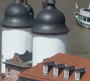 Blick von der Schlossterrasse (Großer Altan)