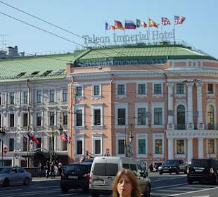 Hotel auf dem Newskij Prospekt
