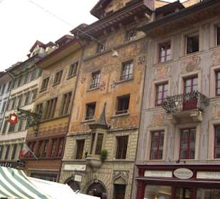 Häuserzeile am Markt
