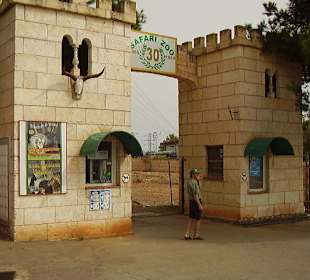 Eingang Safaripark