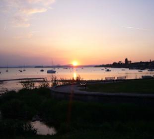 Sonnenuntergang am Gnadensee