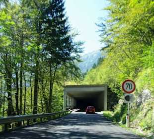 Vor dem Plöcken Tunnel
