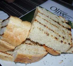 Vorspeisenauswahl im Restaurant Olive