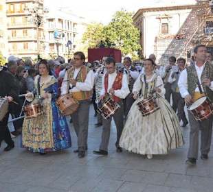 Fin de semana en fallas de valencia