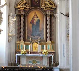 Seitenaltar in der Sankt Andreas Kirche