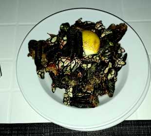 Percebes (Entenmuscheln) voher