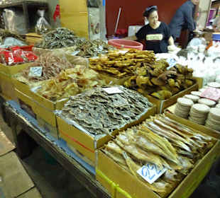 Auf dem Markt von Mahachai