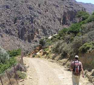 Auf dem Weg zum Einstieg ins Tal der Toten