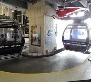 Die Bergstation der Gondelbahn