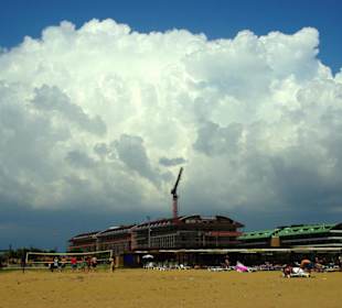 Vom Sunrise Richtung Kumköy-Evrenseki am Strand