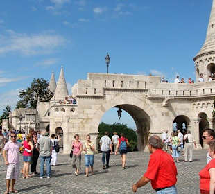 Der Platz vor den Türmchen