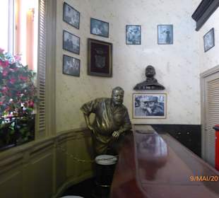 Der Platz ist für Ernest reserviert