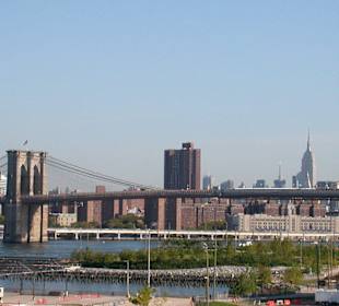 Blick zur Brooklyn Bridge