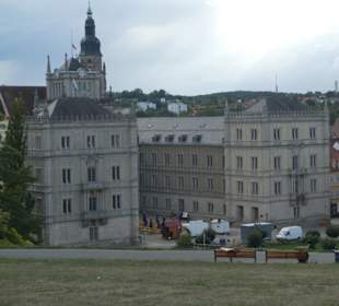 Das Schloss Ehrenburg, Blick vom Hofgarten