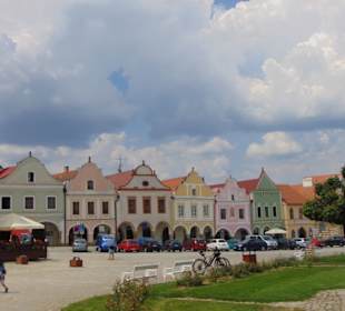 Marktplatz in Telč