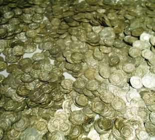 Schatz, ausgestellt auf Schloss Runkelstein