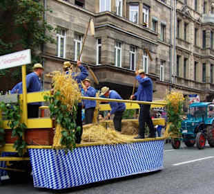 Erntedank-Festzug Fürth 2013