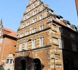 Die Fassade der Stadtwaage