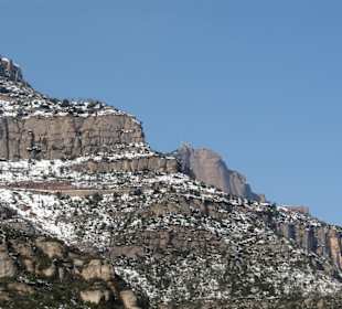 Nieve en la montaña