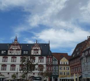 Beim Marktplatz von Coburg