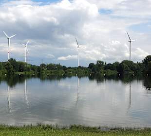 Blick über den Waller Feldmarksee