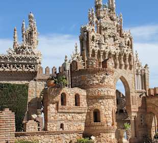 Castillo de colomares Ein Schloss zu Ehren von Chr