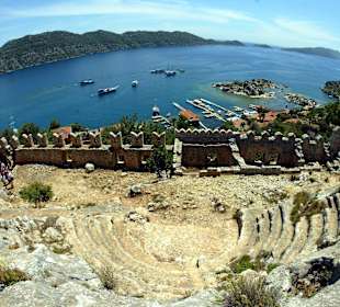 Lykischen Gräber der Myra & der versunkenen Stadt 