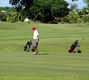 Spaziergang über den Platz
