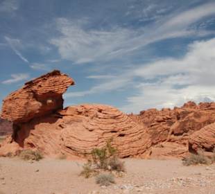 Interessante Felsformationen