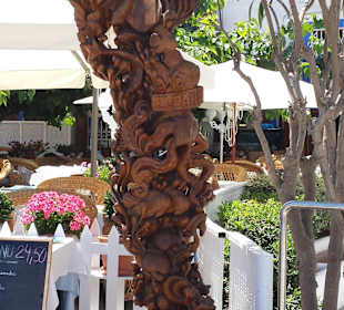 Auf dem Weg v. d. Festung nach Ibiza Stadt