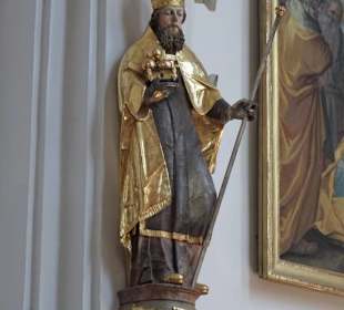 Statuen in der Pfarrkirche St. Laurentius