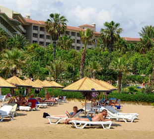 Vom Sunrise Richtung Kumköy-Evrenseki am Strand