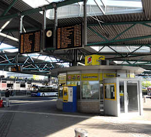 Der ZOB am Hauptbahnhof Oldenburg