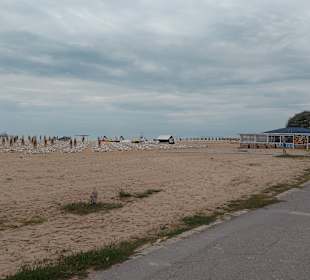 Schöne Strandpromenade 