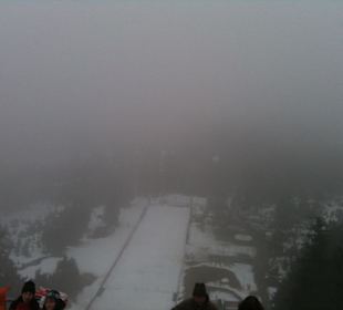 Wurmbergschanze von oben