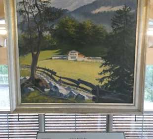 Der Berghof – Gemälde von 1937 von Anton Reinbold