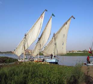 Segelboote auf der Bananeninsel