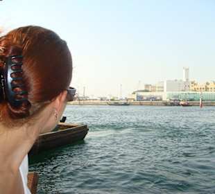 Fahrt am Dubai Creek