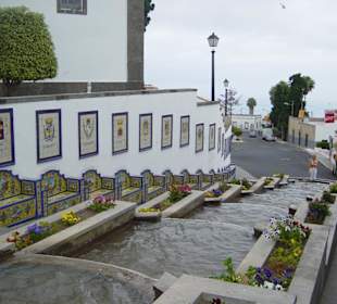 Die Wassertreppe von Firgas (da kommt auch das Mineralwasser