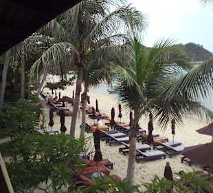 Beach vorm Buri Rasa