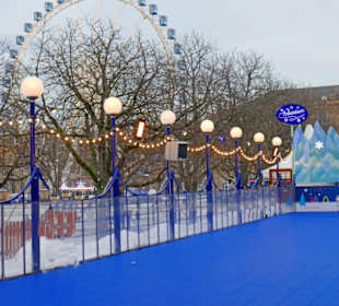 Rollschuhbahn , anstelle Eisbahn