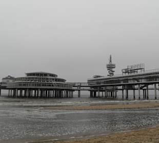 Widok na molo - wiosna