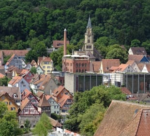 Kunsthalle Würth vom Schwalbennest aus