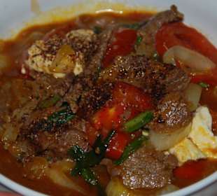 Lecker Beef mit Käse