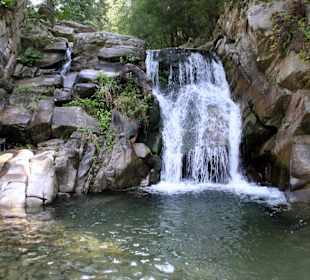 Zaskalnik-Wasserfall