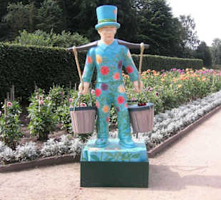 Begrüssung durch den Hamburger Hummel