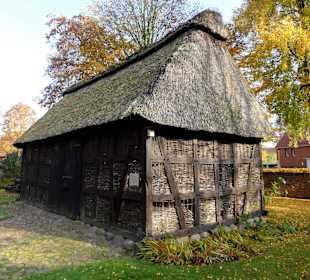 Alte Flechtscheune