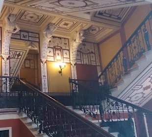 Teilansicht Treppenaufgang